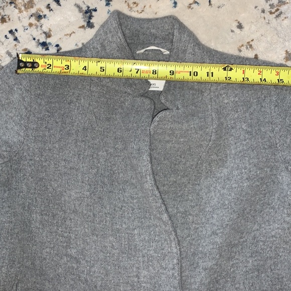 Babaton Stedman Grey Wool Coat XXS - Picture 10 of 12